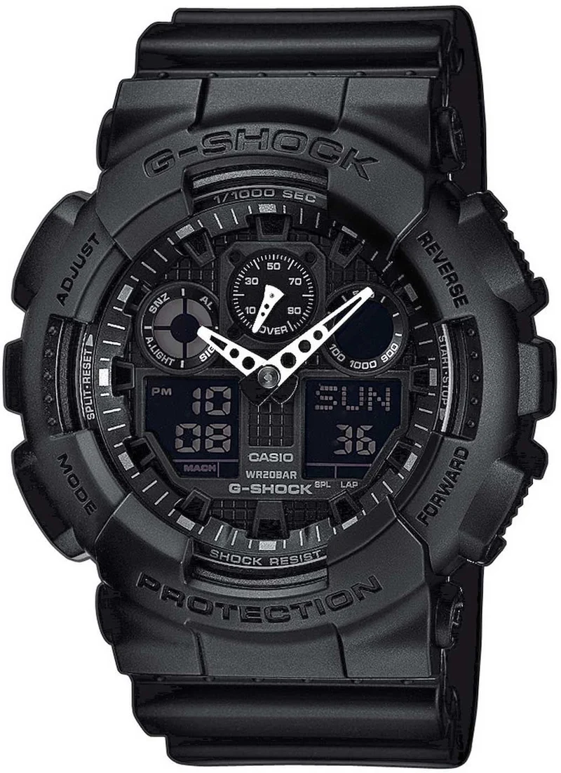 Casio G-Shock GA-100-1A1ER Herrenuhr • Extreme Stoßfestigkeit • 20 Bar Wasserdicht