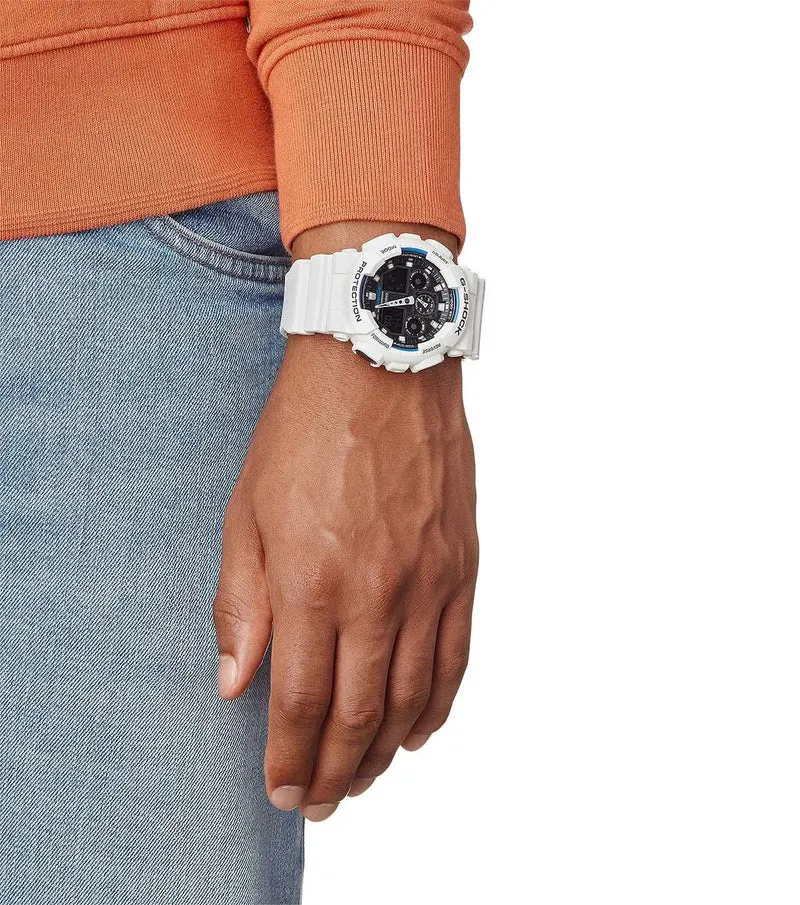 Casio G-Shock GA-100B-7AER Herrenuhr • Extreme Stoßfestigkeit • Weltzeitfunktion