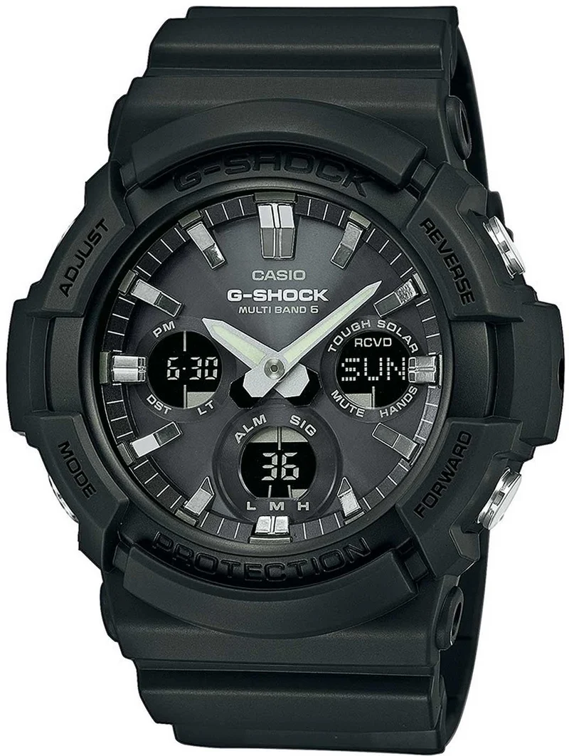 Casio G-Shock GAW-100B-1AER Herrenuhr • Smarte Funksteuerung • Tough Solar