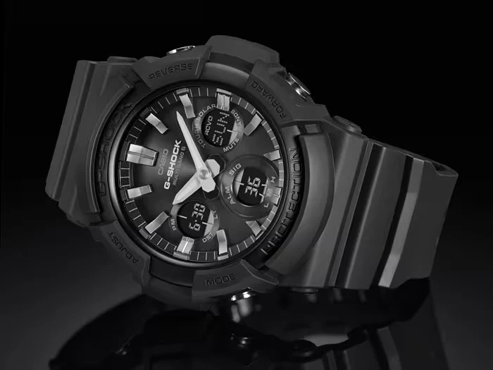 Casio G-Shock GAW-100B-1AER Herrenuhr • Smarte Funksteuerung • Tough Solar