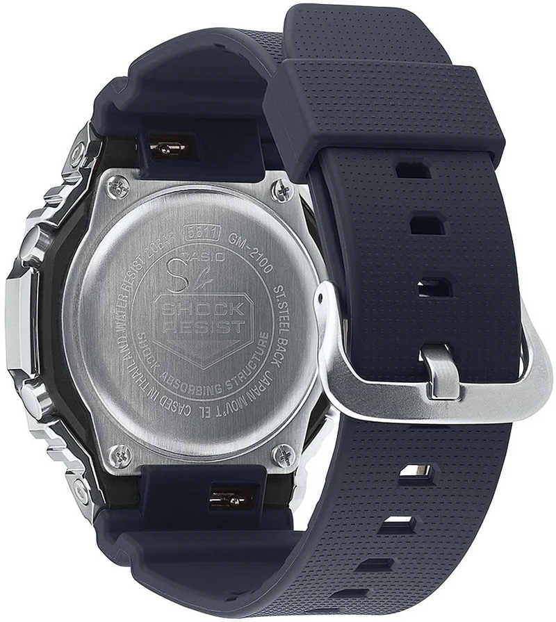 Casio G-Shock GM-2100-1AER Herrenuhr • Extreme Stoßfestigkeit • Ikonisches Metall-Design
