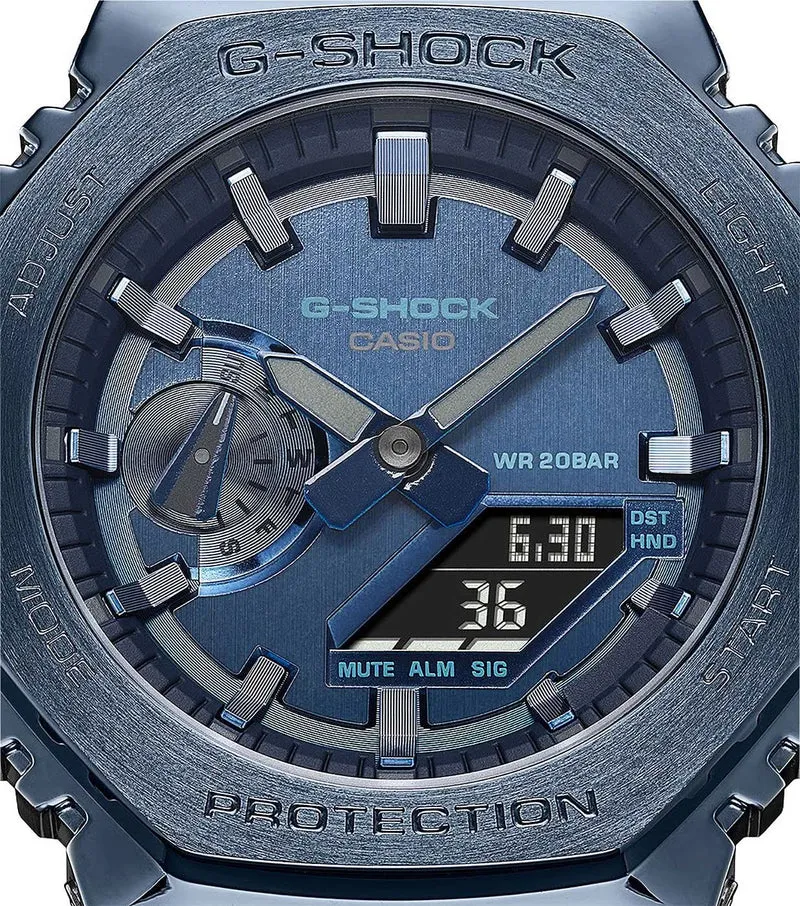 Casio G-Shock GM-2100N-2AER Herrenuhr • Ikonisches Oktagon-Design • Extreme Stoßfestigkeit