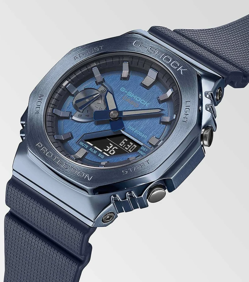 Casio G-Shock GM-2100N-2AER Herrenuhr • Ikonisches Oktagon-Design • Extreme Stoßfestigkeit