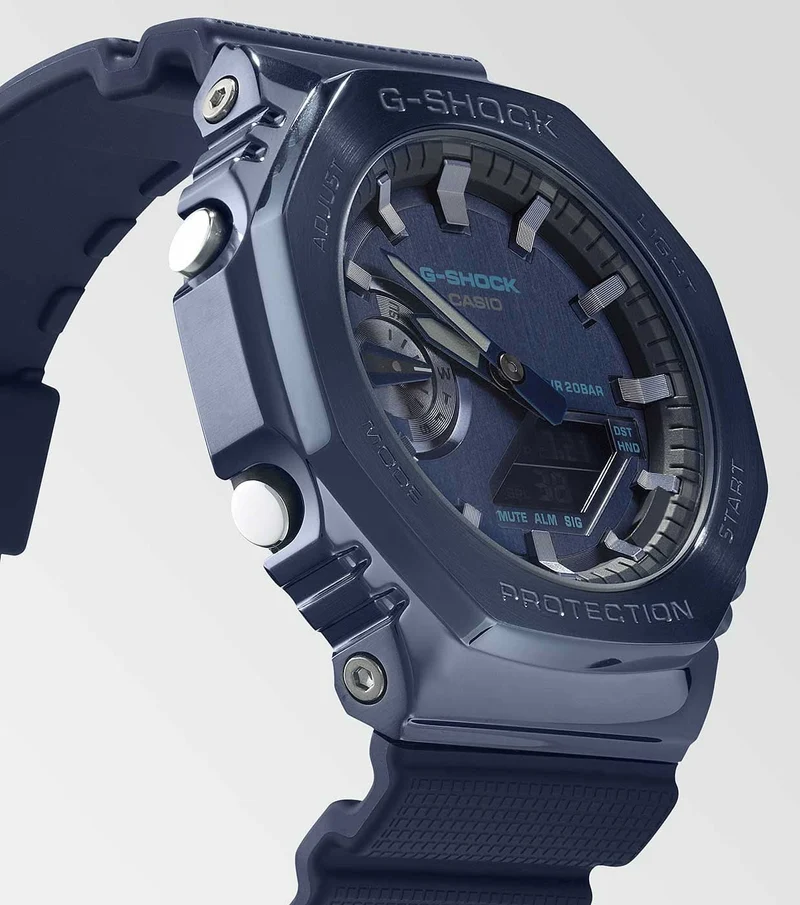 Casio G-Shock GM-2100N-2AER Herrenuhr • Ikonisches Oktagon-Design • Extreme Stoßfestigkeit