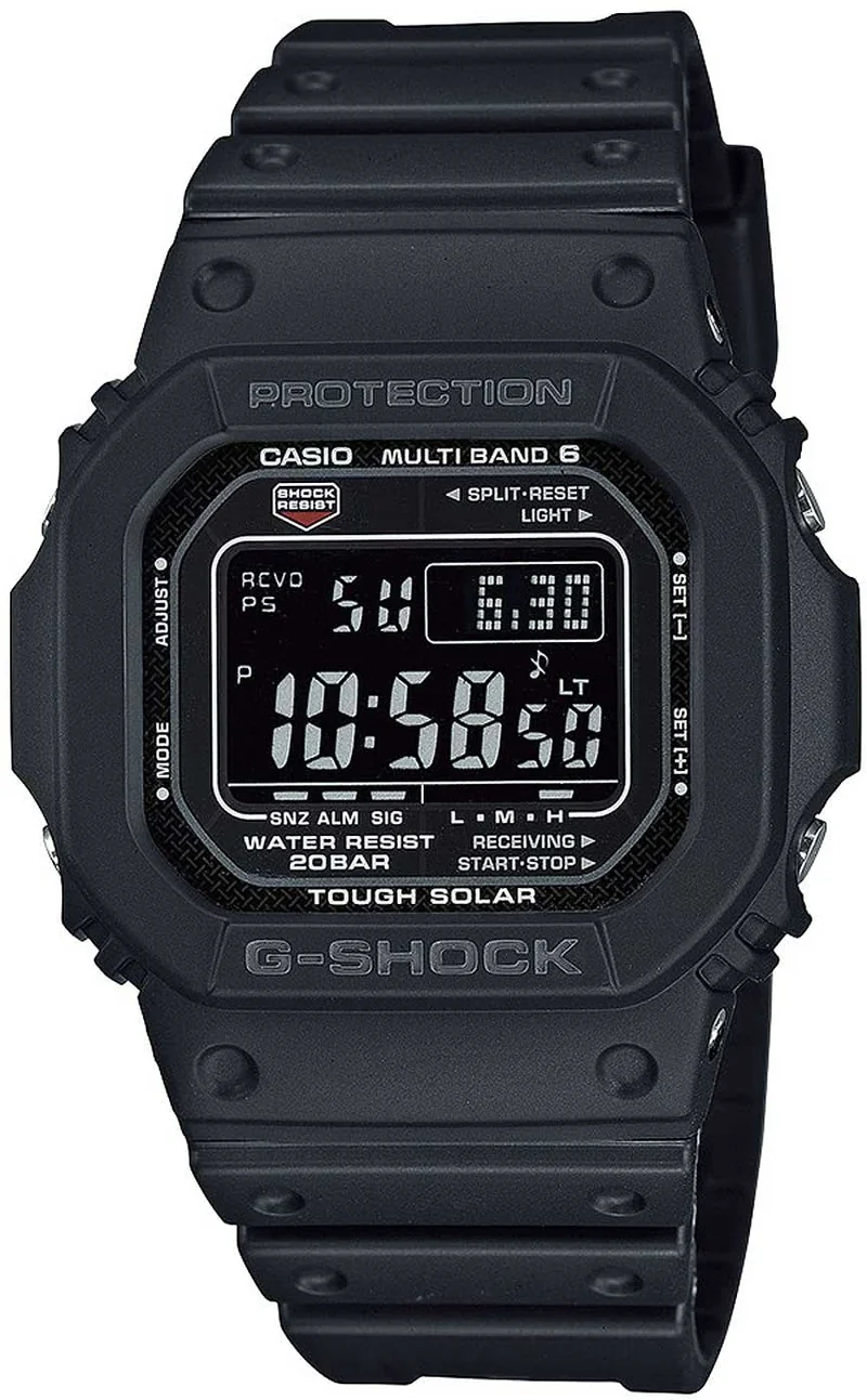 Casio G-Shock GW-M5610U-1ER Herrenuhr • Tough Solar • Funk/Multiband 6