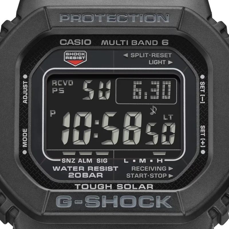 Casio G-Shock GW-M5610U-1ER Herrenuhr • Tough Solar • Funk/Multiband 6
