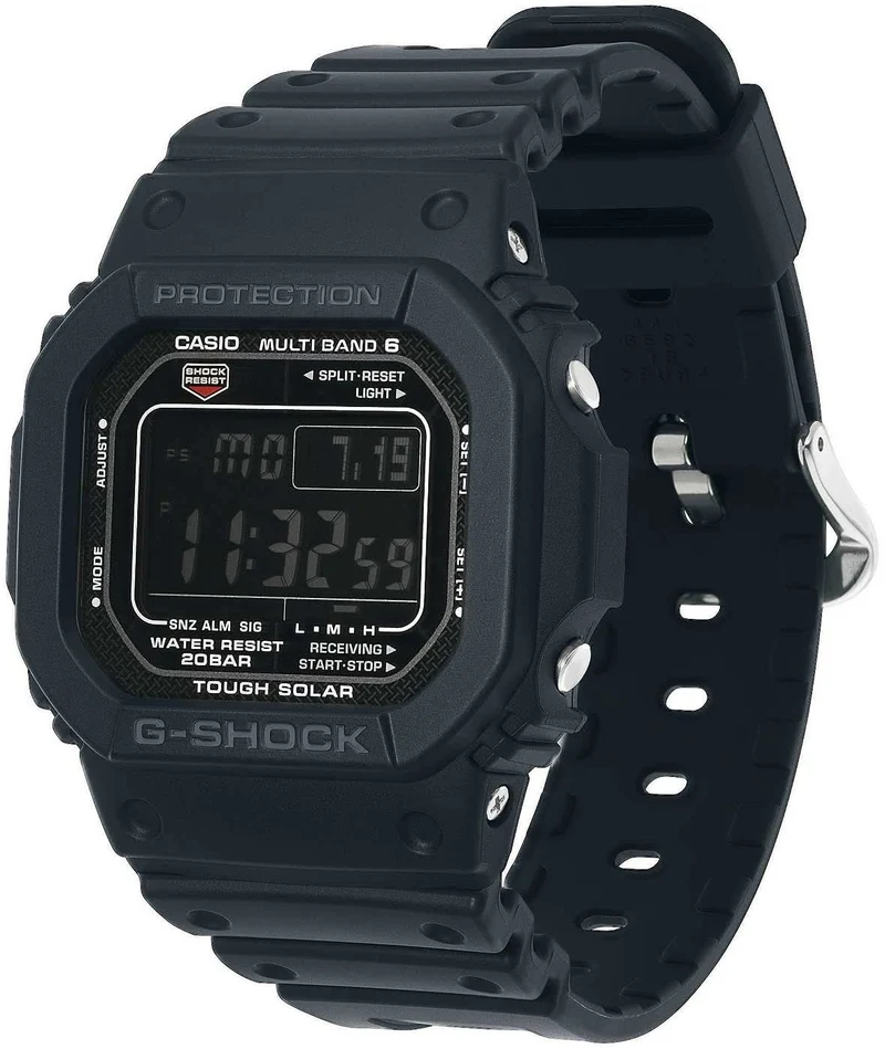 Casio G-Shock GW-M5610U-1ER Herrenuhr • Tough Solar • Funk/Multiband 6