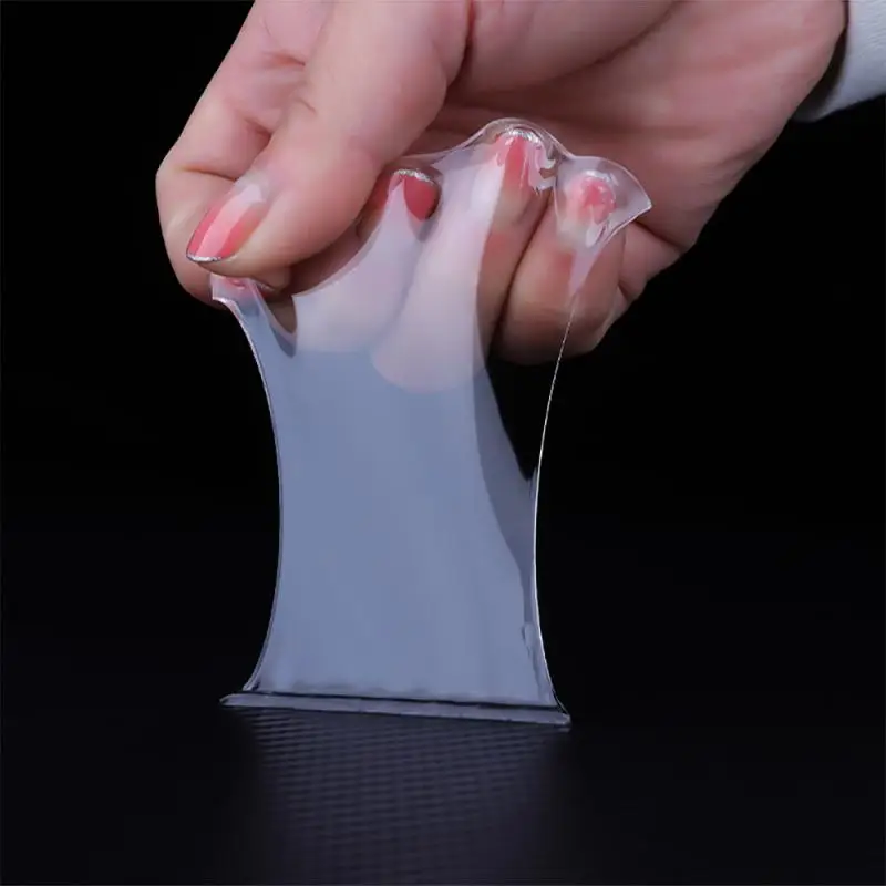 Dubbelzijdig Tape Transparant Sterk PET Gel 3cm x 3m Binnen Buiten Spoorloos Verwijderbaar Muur Plafond Auto | Sansoti