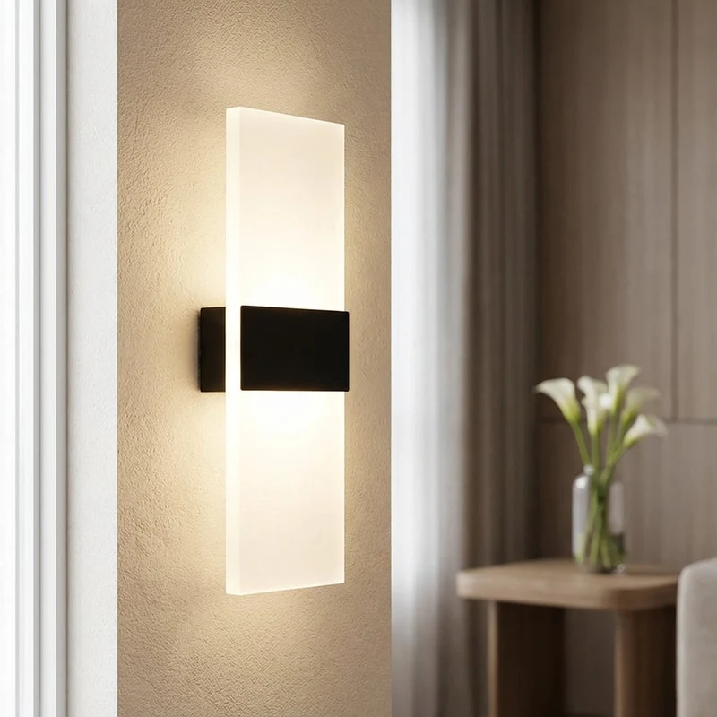 Wandlamp Bewegingssensor LED USB Oplaadbaar Magnetisch Hal Slaapkamer Warm Wit Draadloos Nachtlamp Trapverlichting | Sansoti