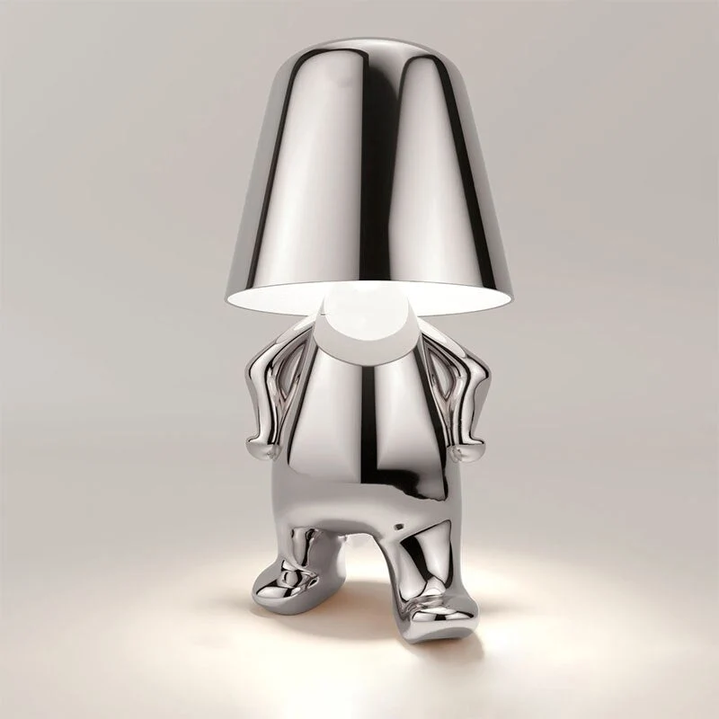 Figuurlamp LED Touch Dimbaar USB Oplaadbaar Goud Zilver Sfeerverlichting Woonkamer Slaapkamer Bureau Decoratielamp Cadeau | Sansoti