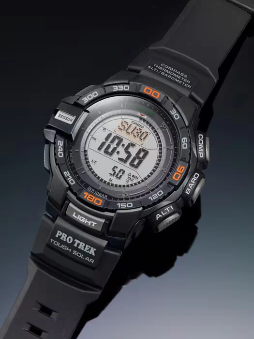 Casio Pro Trek PRG-270-1ER Herrenuhr • Tough Solar • Smarte Funktionen