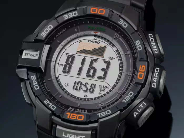 Casio Pro Trek PRG-270-1ER Herrenuhr • Tough Solar • Smarte Funktionen