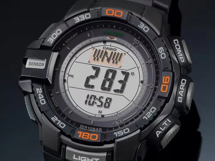 Casio Pro Trek PRG-270-1ER Herrenuhr • Tough Solar • Smarte Funktionen