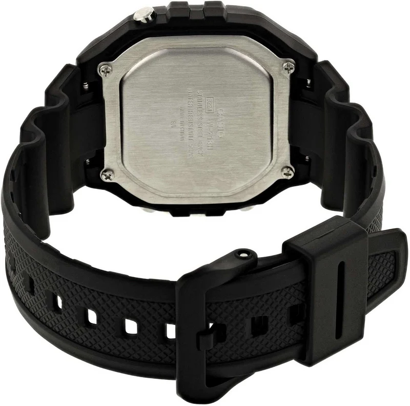 Casio W-218H-1AVEF Herrenuhr • 7 Jahre Batterie • Retro-Look