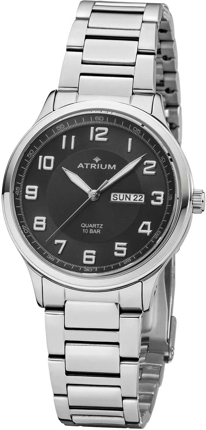 Atrium Classic A39-31 Herrenuhr • 10 Bar Wasserdicht • Beste Ablesbarkeit