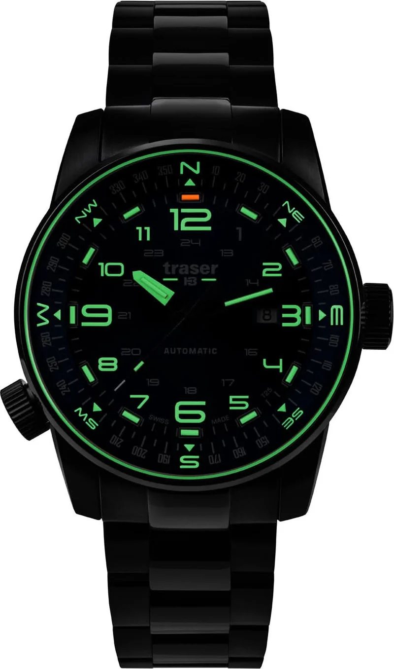 Traser P68 Pathfinder 109523 Herrenuhr • Trigalight • Swiss