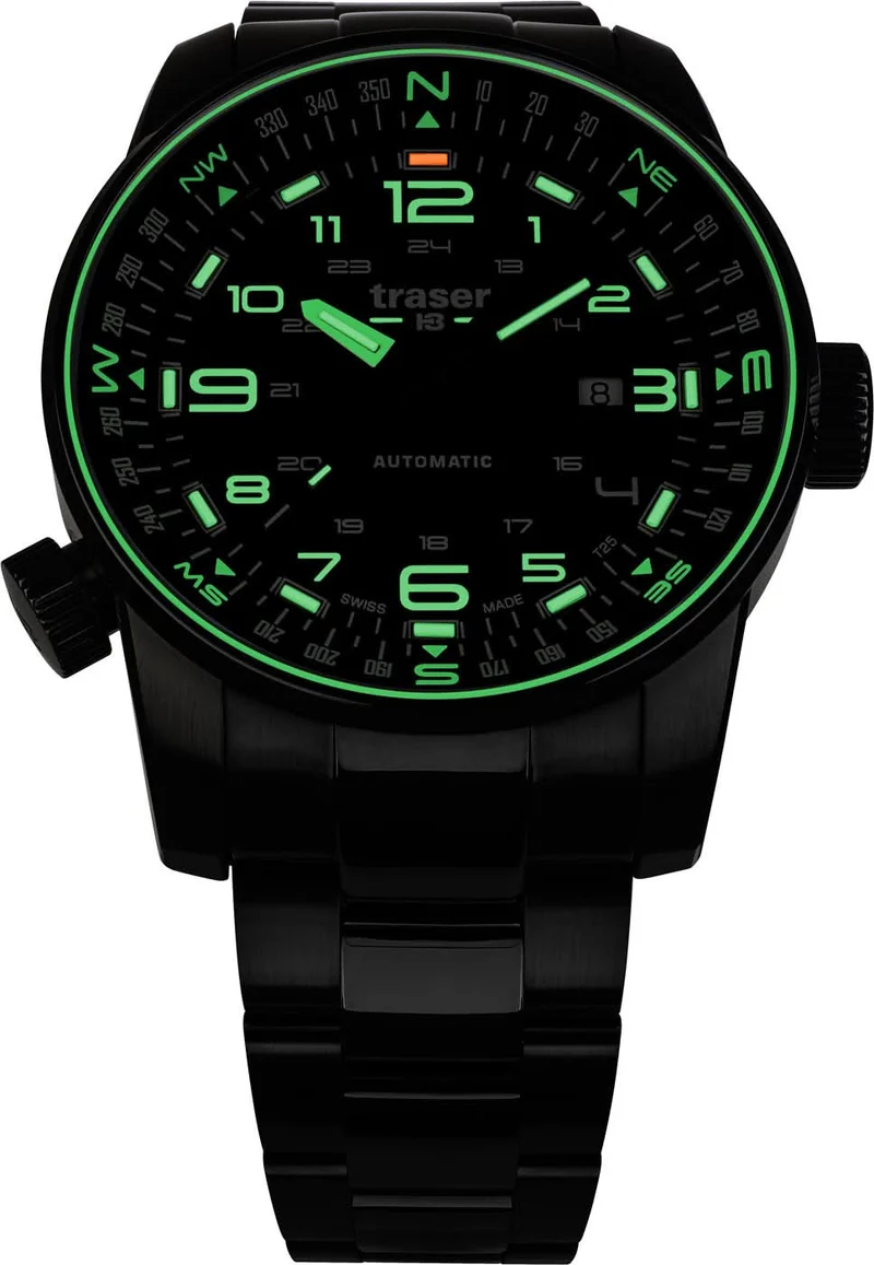 Traser P68 Pathfinder 109523 Herrenuhr • Trigalight • Swiss