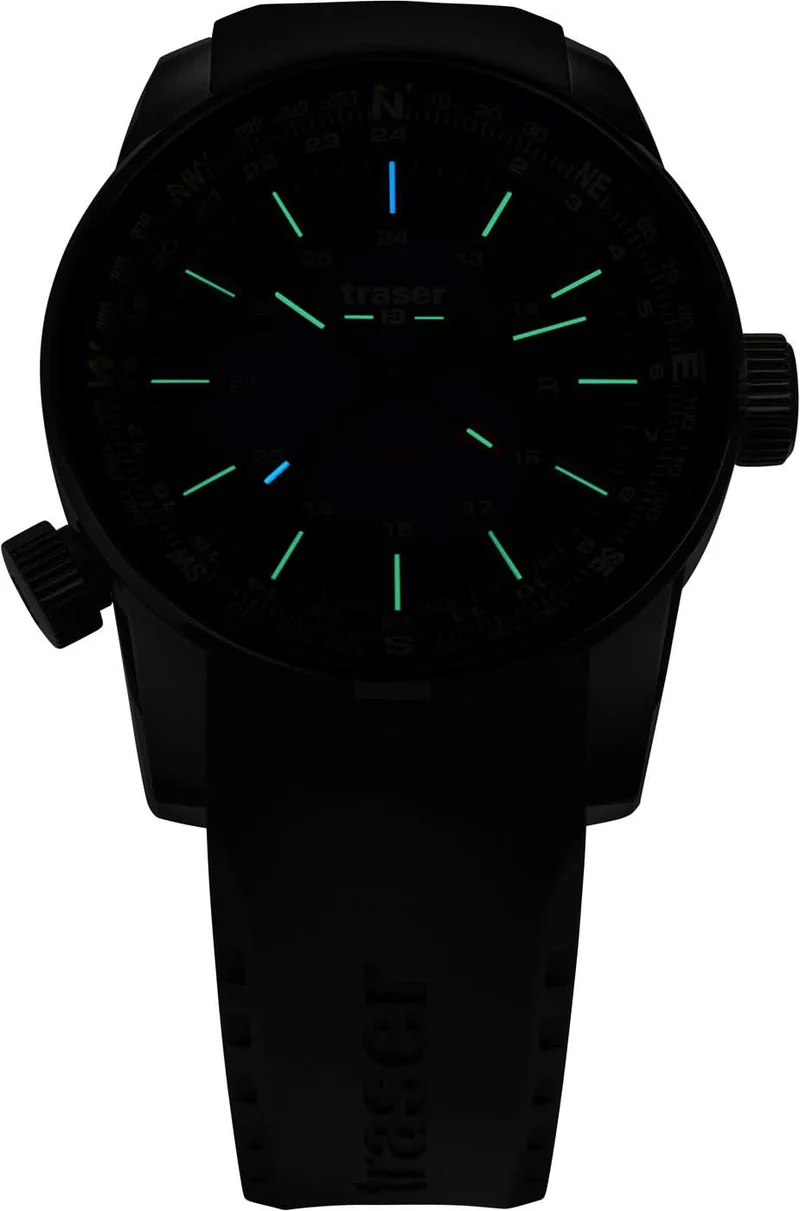 Traser P68 Pathfinder 109744 Herrenuhr • Trigalight / H3-Tritium Leuchttechnologie • Swiss Made