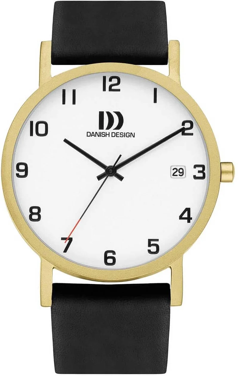 Danish Design 3316378 Herrenuhr • Minimalismus • Titan