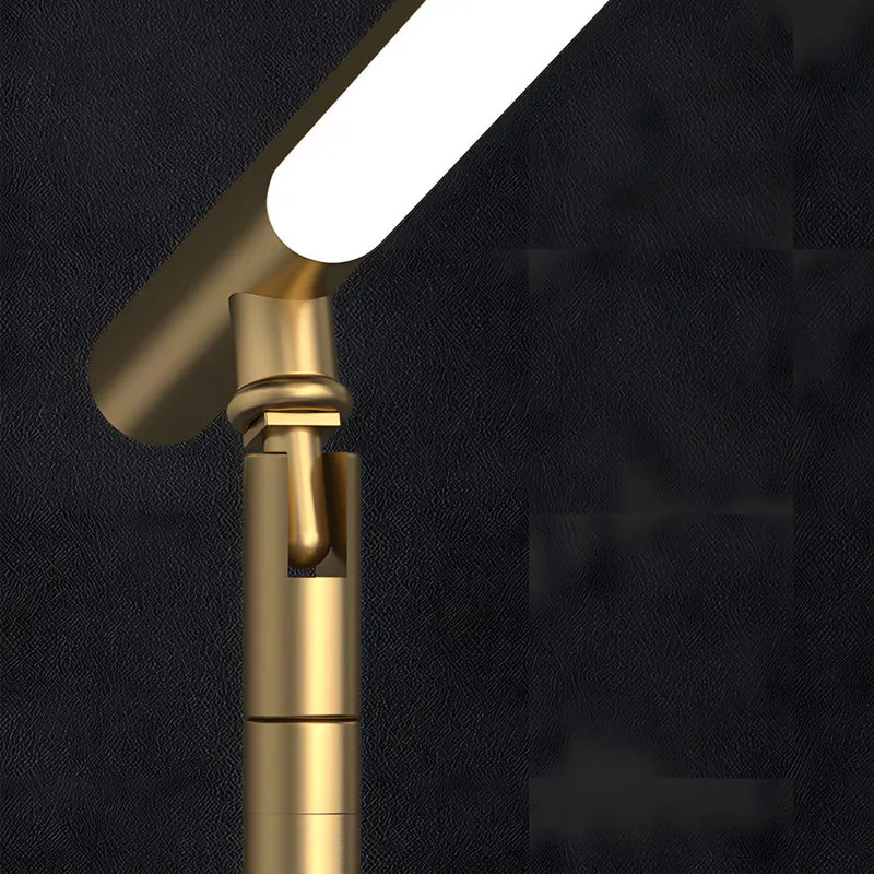 Bureaulamp Verstelbaar LED 3 Lichtkleuren Minimalistisch Metaal Warm Zwart Koper Energie-zuinig Werklamp Kantoor Thuiswerk Moderne Design | Sansoti