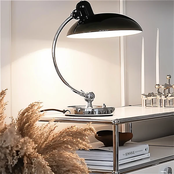 Bureaulamp Verstelbaar Metaal Retro E27 LED Leeslamp Nachtkastje Zwart Groen Rood IJzer Klassiek Vintage Werklamp Instelbare Arm | Sansoti
