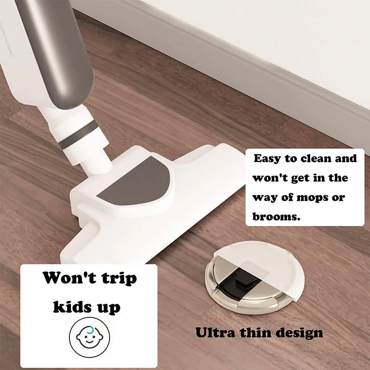 Deurstopper Vloer Push Lock Zinklegering Mechanisch RVS Design | Sansoti