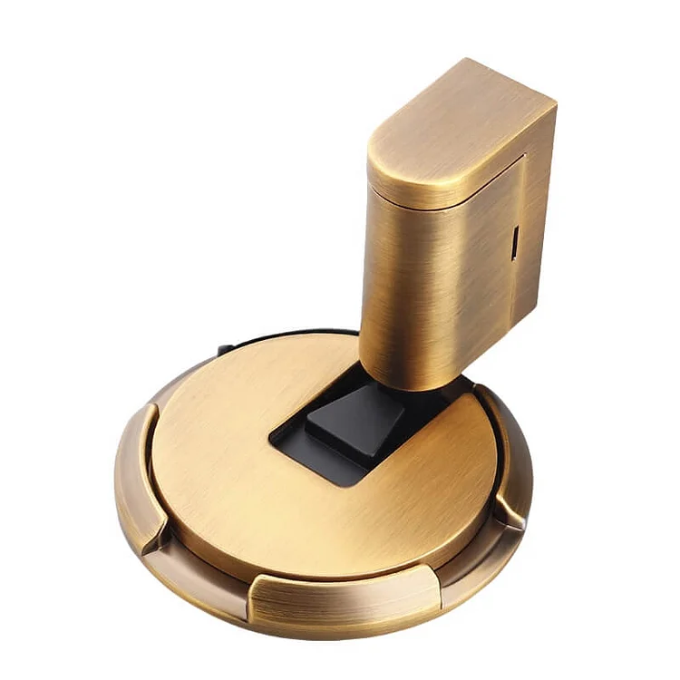 Deurstopper Vloer Push Lock Zinklegering Mechanisch RVS Design | Sansoti