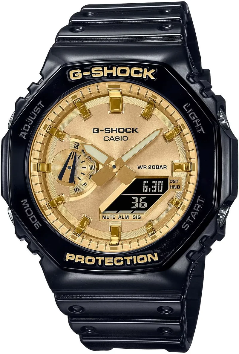 Casio G-Shock GA-2100GB-1AER Herrenuhr • Extreme Stoßfestigkeit • Schlankes Design