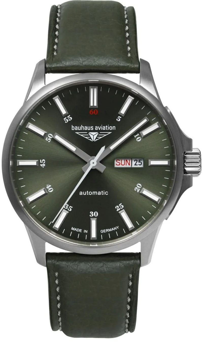 Bauhaus Aviation 2866-4 Herrenuhr • Titan • Made in Germany