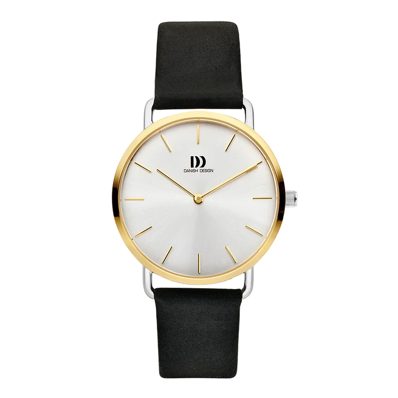 Danish Design Tidløs IV11Q1244 Damen Armbanduhr Bicolor • Mineralglas • Schlankes Gehäuse
