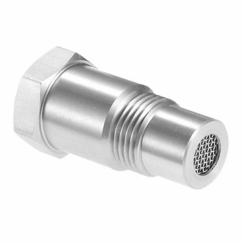 O2 Sensor Adapter M18x1.5 met Ingebouwde Katalysator voor Uitlaatmodificaties Off-Road Voertuigen Universeel | Sansoti