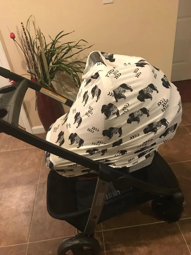 Multifunctionele Voedingsdoek Baby Ademend Rekbaar Borstvoeding Privacy Bescherming Hoes Kraamcadeau | Sansoti