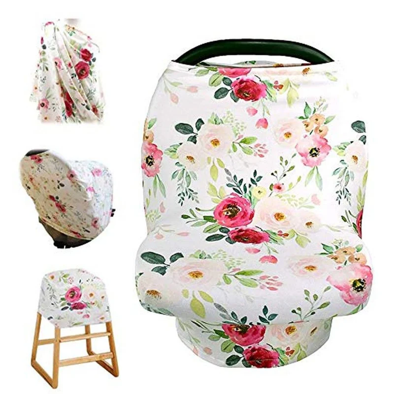 Multifunctionele Voedingsdoek Baby Ademend Rekbaar Borstvoeding Privacy Bescherming Hoes Kraamcadeau | Sansoti