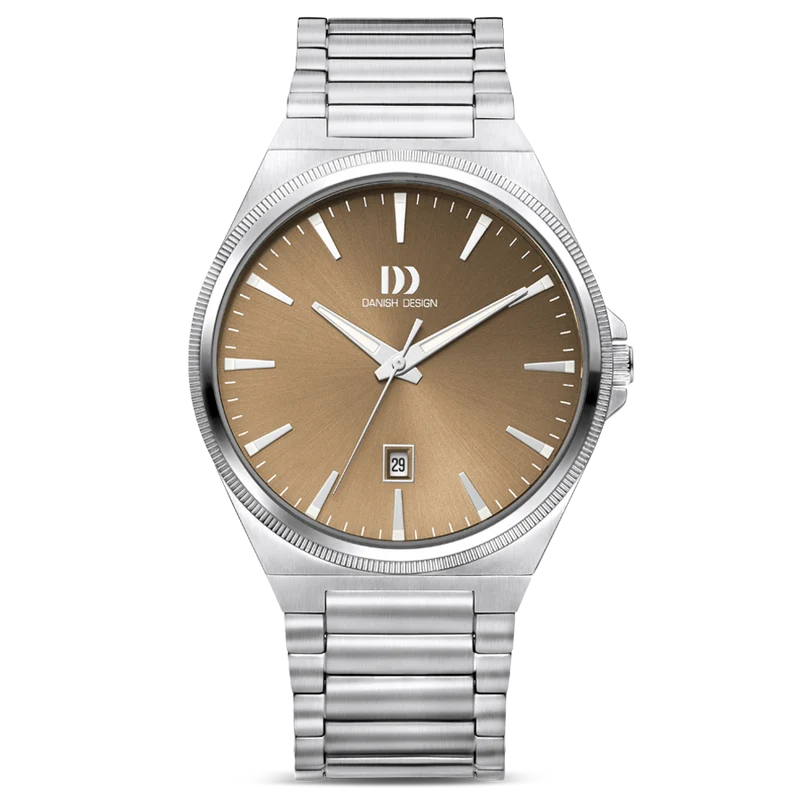 Danish Design DKx Pro IQ97Q1303 Herrenuhr Haselnussbraun • Saphirglas • Quarzwerk