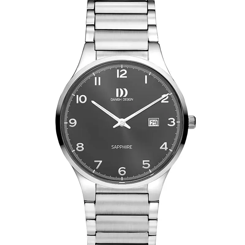 Danish Design Tidløs IQ94Q1312 Vágar Herrenuhr • Saphirglas • Edelstahlgehäuse