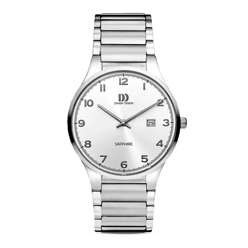 Danish Design Tidløs IQ90Q1312 Vágar Herrenuhr • Saphirglas • Schmetterlingsschließe