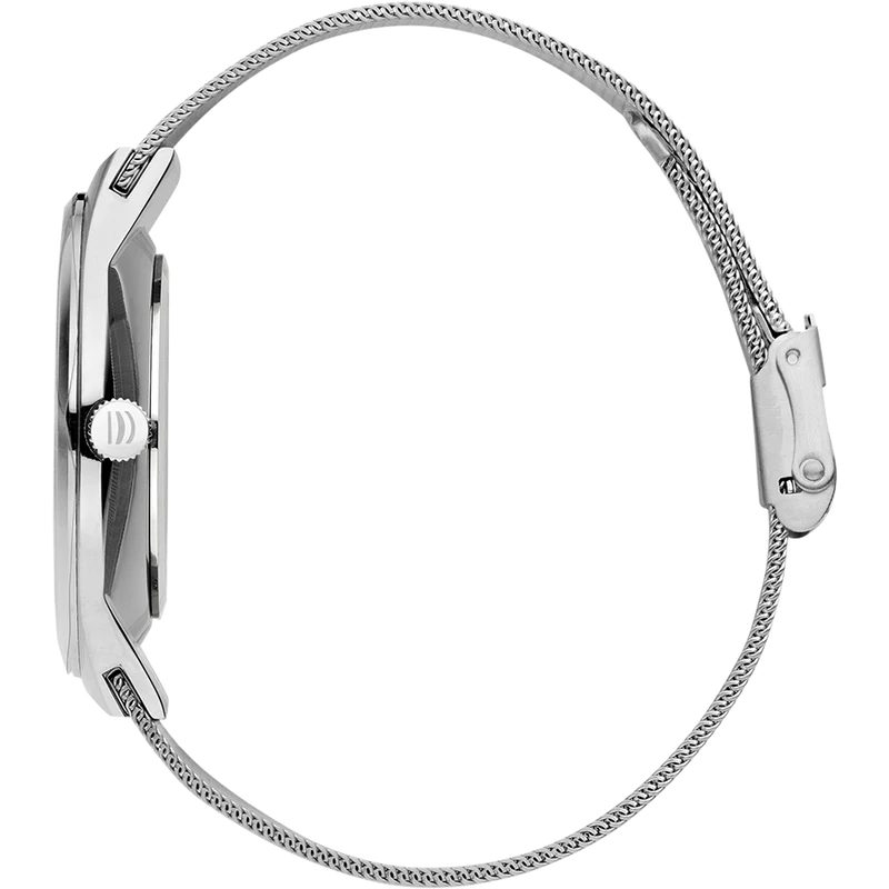 Danish Design Kalsoy IQ62Q1240 Armbanduhr Silber • Mineralglas • Datum-Funktion