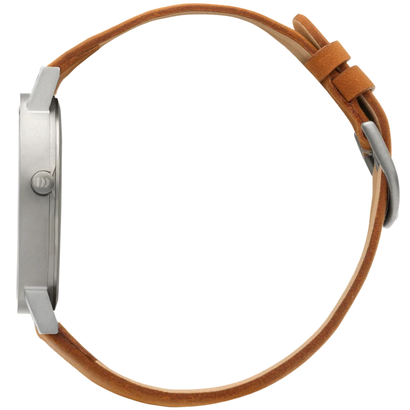 Danish Design Gløbe IQ31Q199 Rhine Medium Armbanduhr Weiß • Titangehäuse • Mineraluhrglas