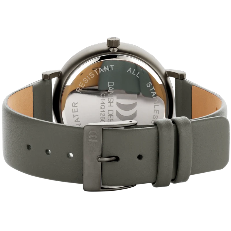 Danish Design Måne IQ14Q1260 Damen Armbanduhr Grau • Mineralglas • Quarzwerk