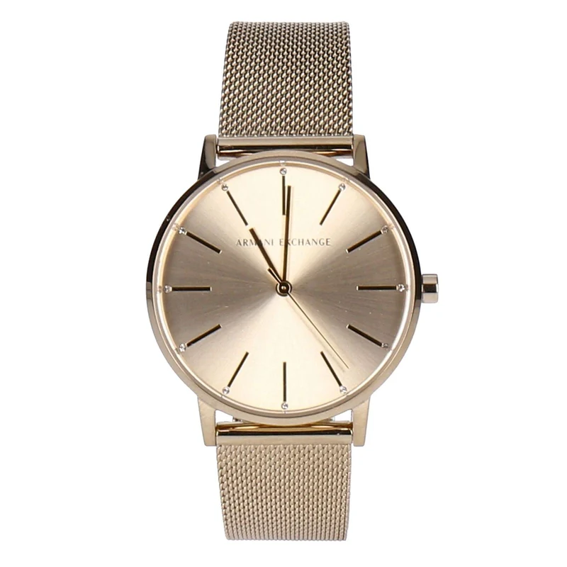 Emporio Armani Exchange Armbanduhr Herren goldfarben