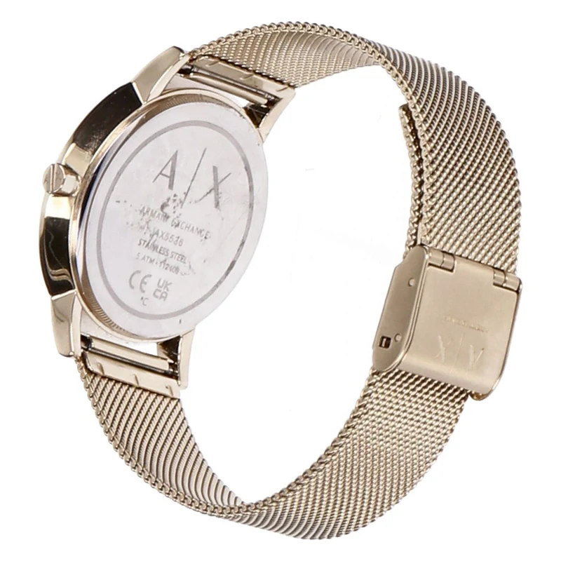 Emporio Armani Exchange Armbanduhr Herren goldfarben