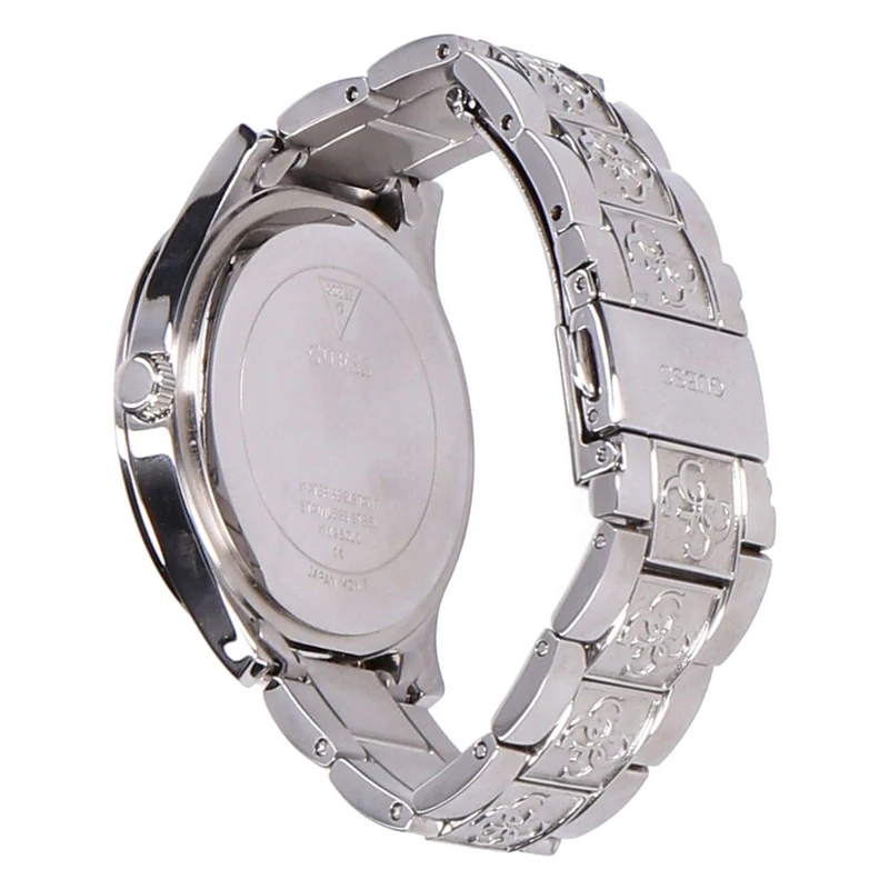 Guess Damen Analog Armbanduhr Anna Edelstahl