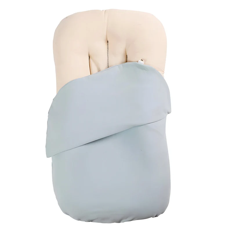 Babynestje Gevoerd Katoen 75x42cm Reisbed Verschoonplek Speelkleed Pasgeboren Peuter Draagbaar Comfortabel | Sansoti