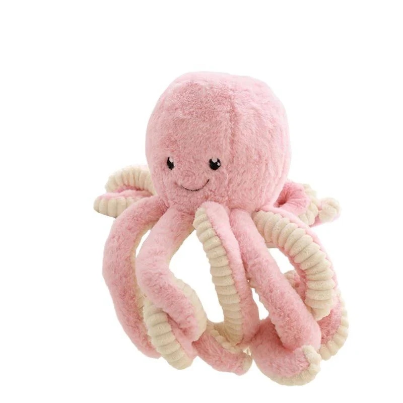 Zachte Octopus Knuffel XXL - Pluche Decoratiekussen 40-80cm - Kinderkamer Speelgoed Decoratie Cadeau | Sansoti