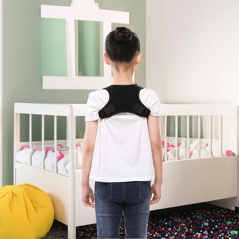 Houdingscorrector Rug Schouders Verstelbaar Neopreen Comfort Pijnverlichting Ademend Unisex Thuiswerk | Sansoti