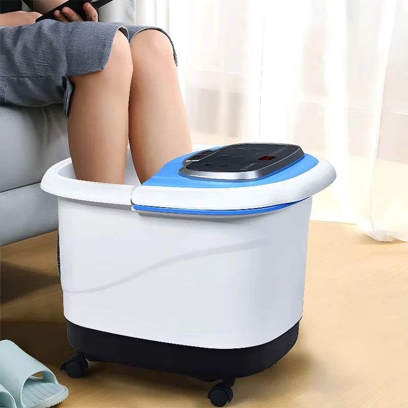 Voetenbad Massageapparaat met Motorrollers Waterstraal en Roodlicht Therapie voor Ontspanning Thuisspa | Sansoti