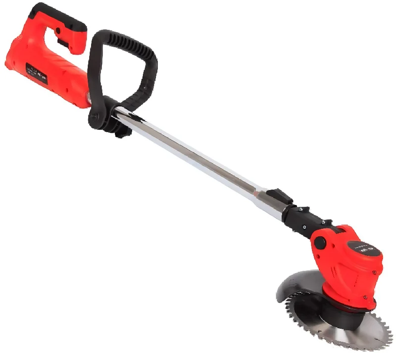 Draadloze Grastrimmer Oplaadbaar 24V 600W Telescopisch 92-122cm Metalen Mes Tuin Onkruidsnijder Gazon | Sansoti