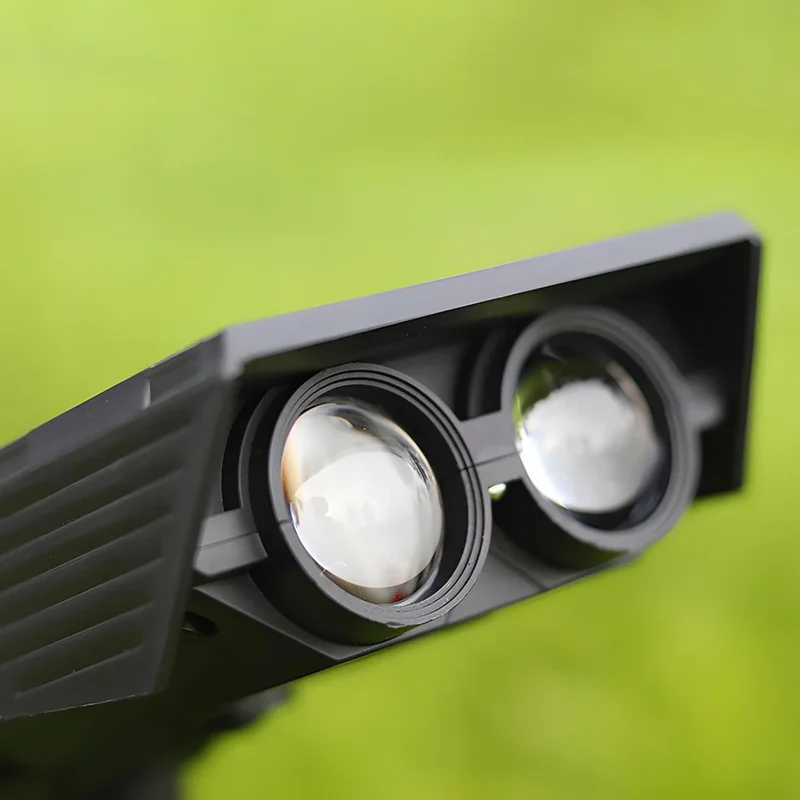 Zonne-energie Tuinspot LED Set met Verstelbare Lens IP65 Waterdicht Buitenverlichting voor Tuin Gazon Terras | Sansoti