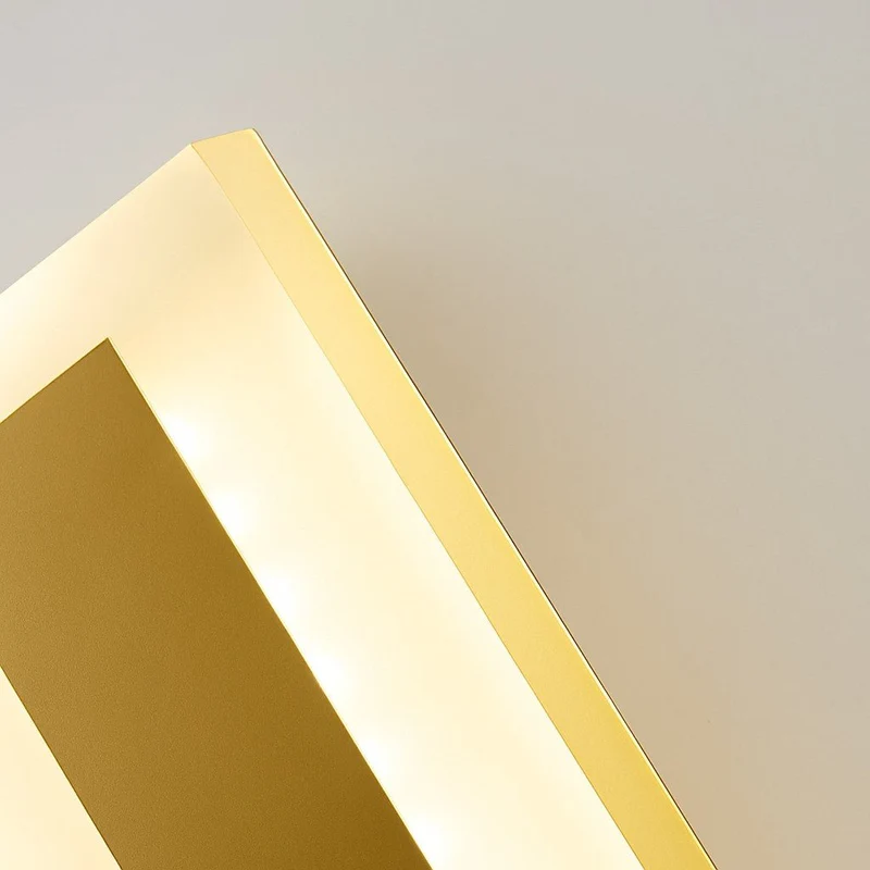 Buitenwandlamp LED Goud IP65 Waterdicht Dimbaar 30-120cm Lineair Design Modern Gevellicht Tuinverlichting Terras | Sansoti