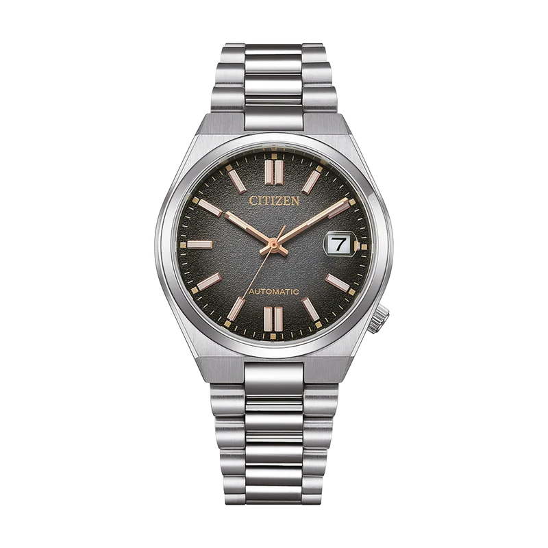 Citizen Tsuyosa NJ0200-50W Herren Armbanduhr Lila • Automatikwerk Kaliber 8210 • Saphirglas